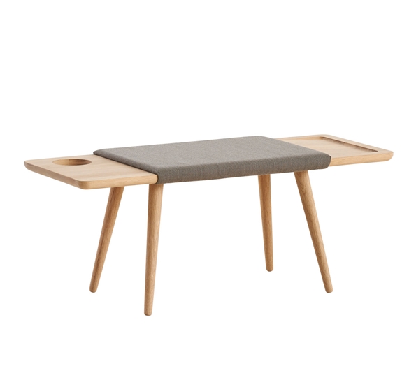 WOUD Baenk benk lys eik