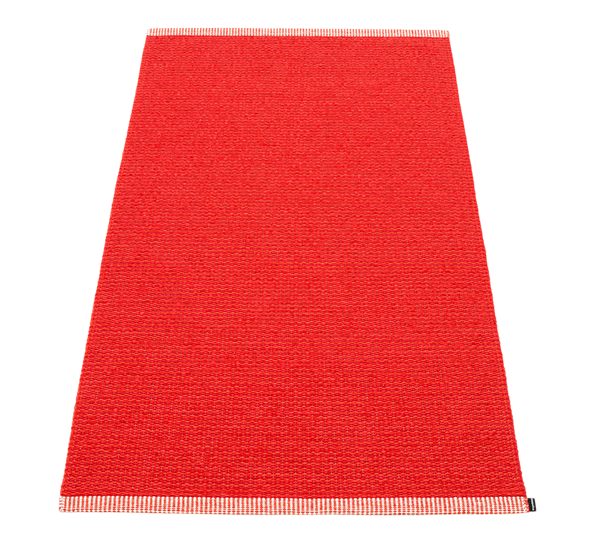 Mono matte rød 85x160 cm fra Pappelina