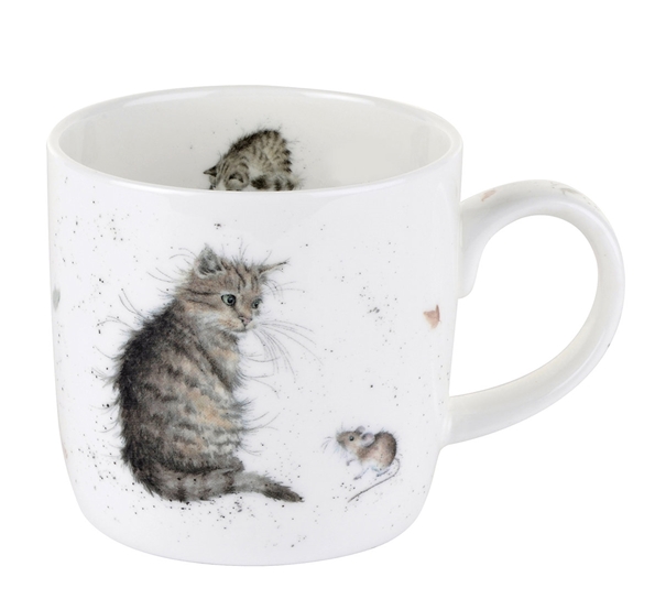 Wrendale cat & mouse krus fra Wrendale Designs