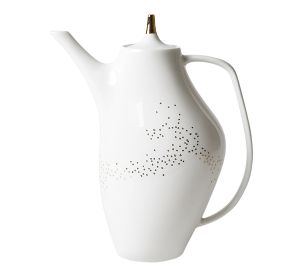 Lys kaffekanne 1 liter fra Wik & Walsøe