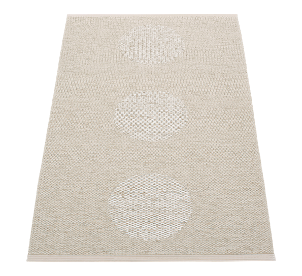 VERA 2.0 matte lin stone metallic 70x120 cm fra Pappelina