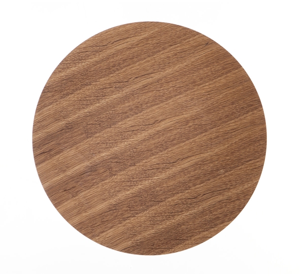 Lokk røkt eik til wire kurv medium fra Ferm Living