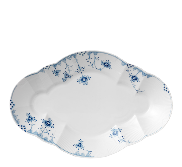 Blue Elements serveringsfat 38cm fra Royal Copenhagen