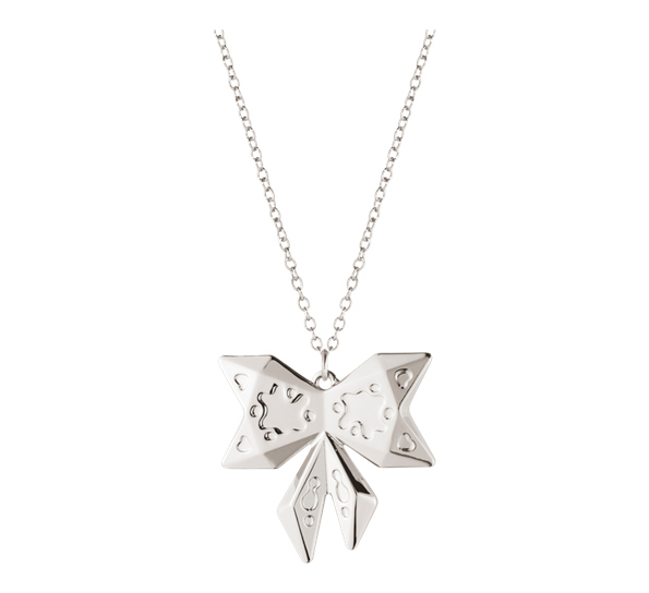 CC 2022 ornament sløyfe palladium fra Georg Jensen