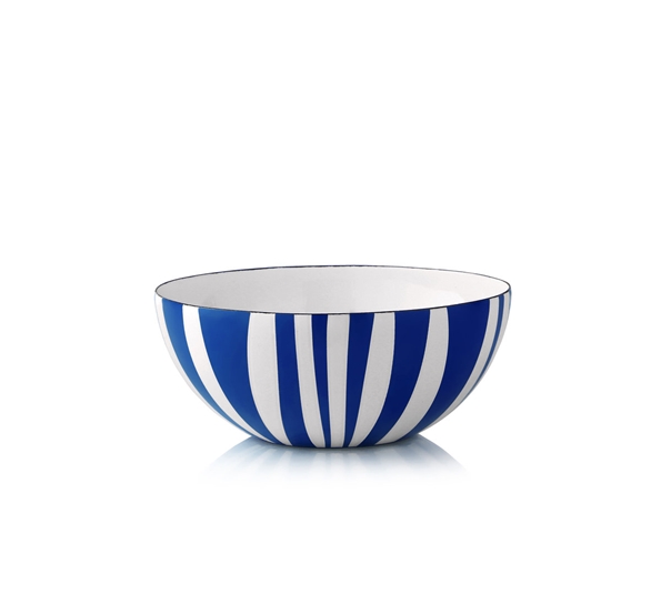 Stripes skål blå 18cm