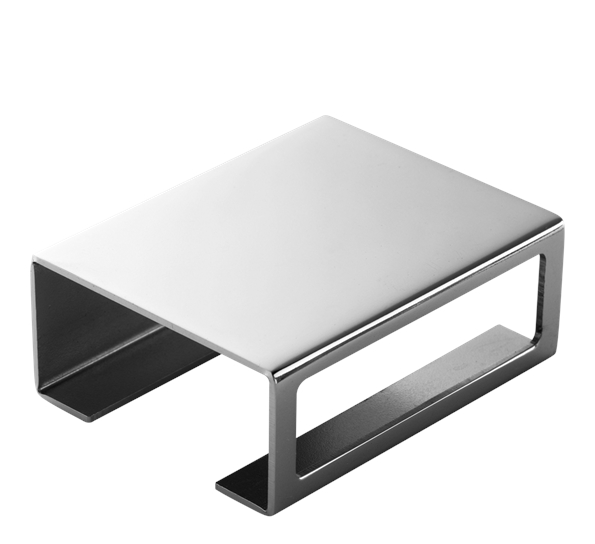 Matchbox fyrstikkeskedeksel krom fra By Lassen