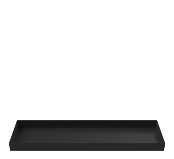 Fat avlangt 32 x 10 cm sort fra Cooee Design