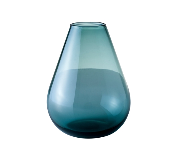 Falla vase 15 cm blå fra Wik & Walsøe