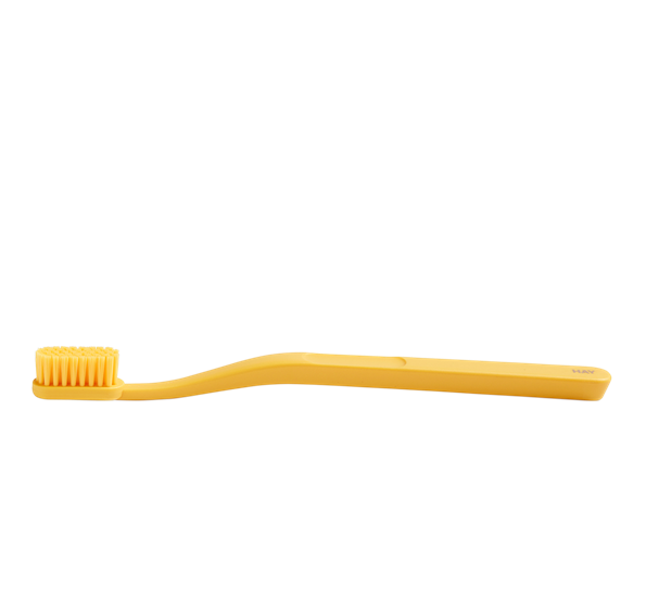 Tann tannbørste varm gul fra HAY