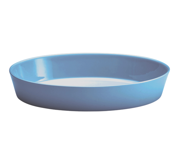 Bretagne fat ovalt mørk blå fra Pillivuyt