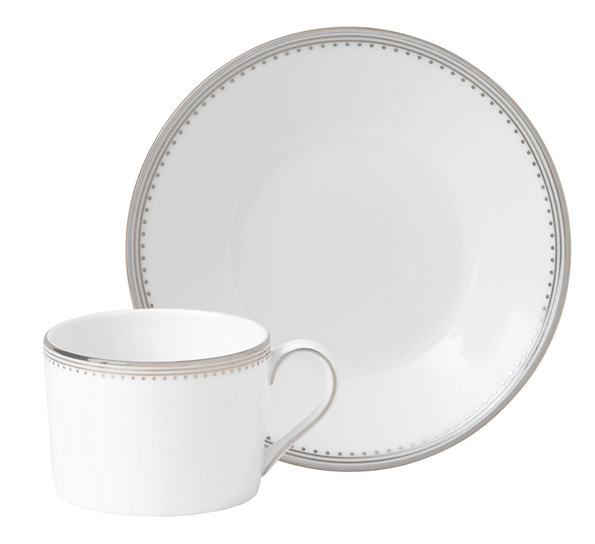 Grosgrain tekopp med skål 30 cl fra Wedgwood