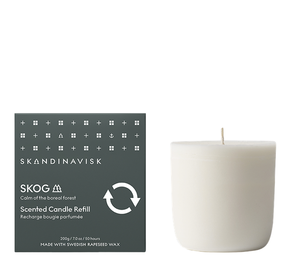 Skog duftlys refill 200g fra Skandinavisk
