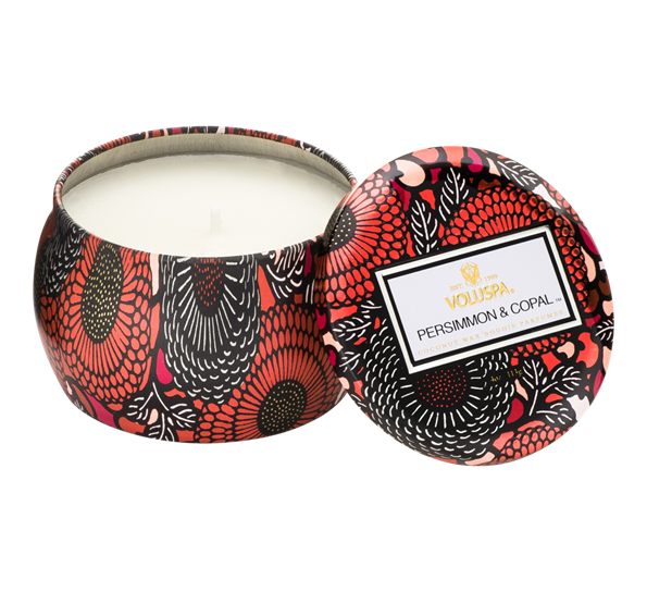 Duftlys 25t persimmon & copal fra Voluspa