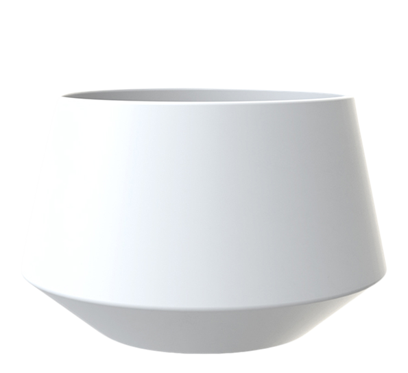 Convex potteskjuler 17 cm hvit fra Cooee Design