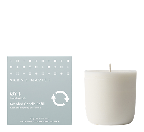 Øy duftlys refill 200g fra Skandinavisk