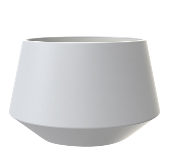 Convex potteskjuler 17 cm lys grå fra Cooee Design