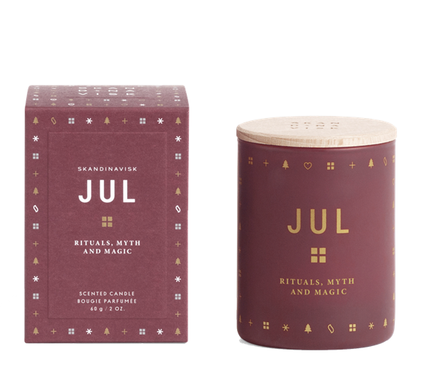 Jul duftlys med lokk 65 g fra Skandinavisk