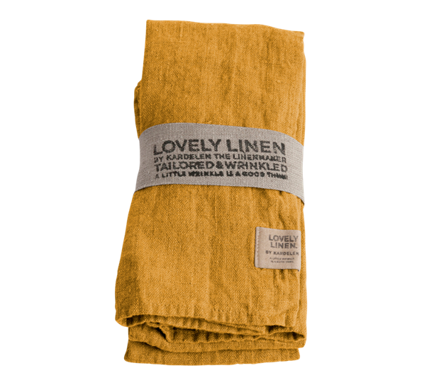Lovely servietter 45x45 cm Honey 4-pk fra Lovely Linen