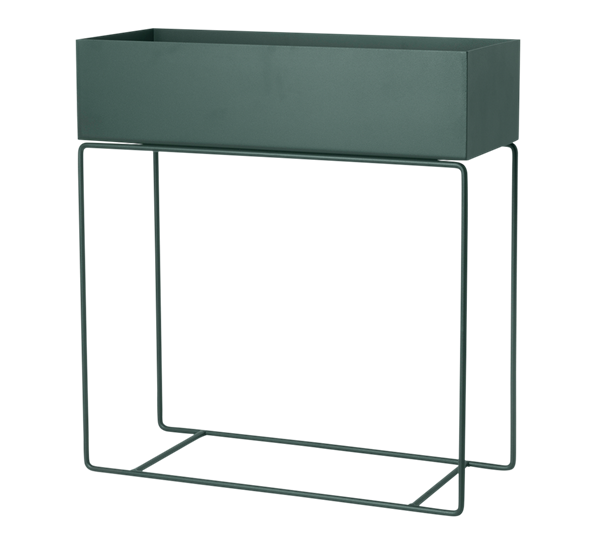 Plant box pidestall mørk grønn fra Ferm Living