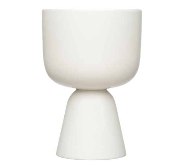 Nappula potteskjuler 23 cm hvit fra Iittala