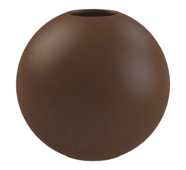 Ball vase 8 cm coffee fra Cooee Design