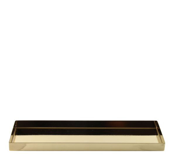 Fat avlangt 32 x 10 cm messing fra Cooee Design