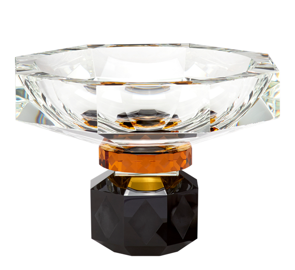 Arizona skål klar, rav og sort fra Reflections Copenhagen