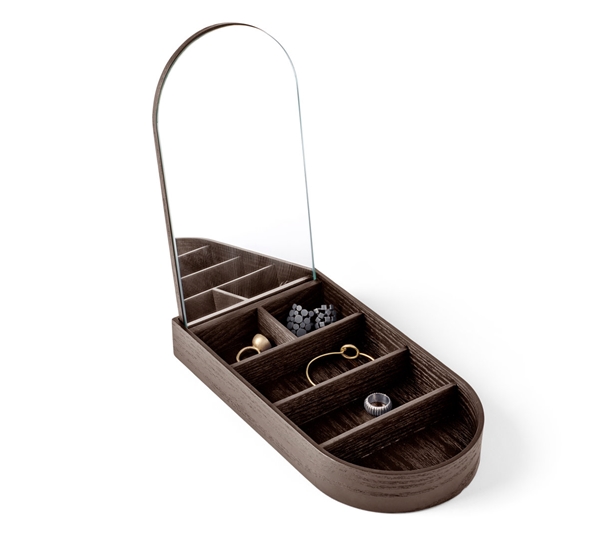 Jewellery box smykkeskrin mørk ask fra Audo Copenhagen