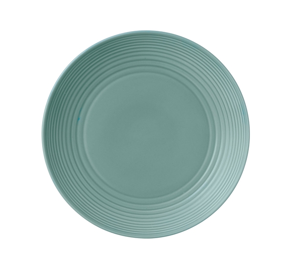 Ramsay Maze Teal tallerken 28cm fra Royal Doulton