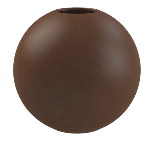 Ball vase 20 cm coffee fra Cooee Design