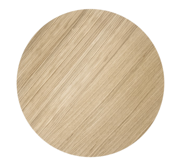 Wire basket lokk oljet eik stort fra Ferm Living