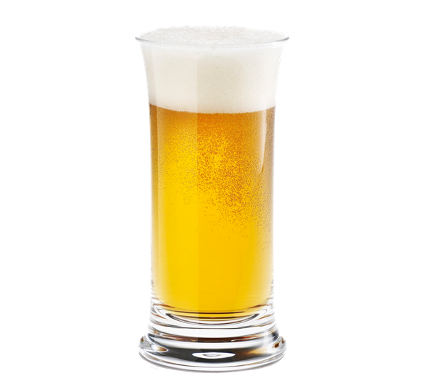 No 5 ølglass fra Holmegaard