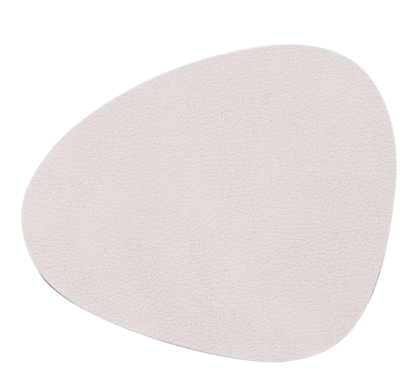 Curve Nupo glassbrikke 11x13 cm oyster white Lind DNA