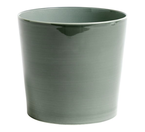 Botanical Family blomsterpotte ekstra stor dusty green fra HAY