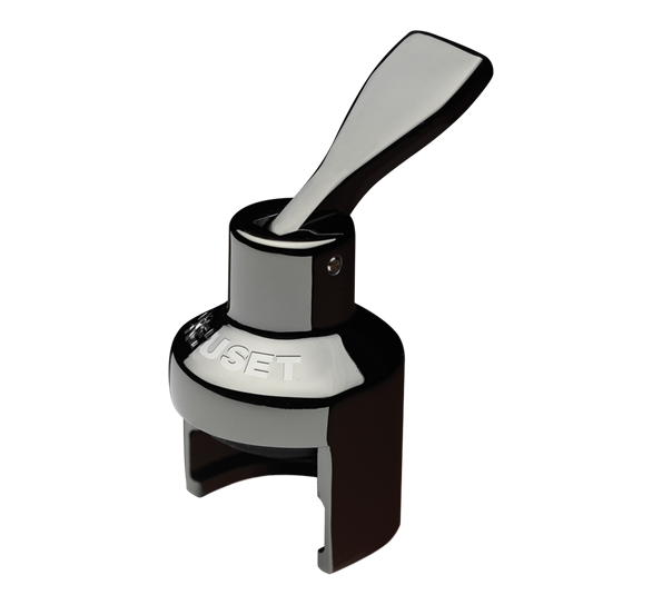 SW-101 Propp til musserende vin sølv sort fra Le Creuset