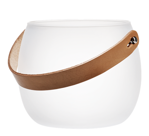 Design With Light krukke hvit 12 cm fra Holmegaard