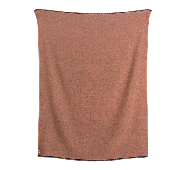 Picnic pledd korall 150x200 cm fra Røros Tweed