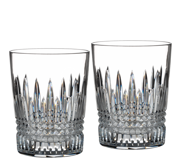 Lismore Diamond vannglass 2-pk fra Waterford