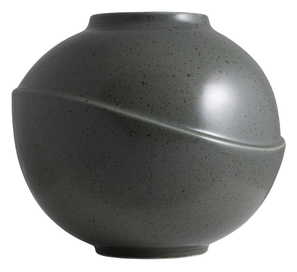<p>Big Bubble vase grey spotted</p>
