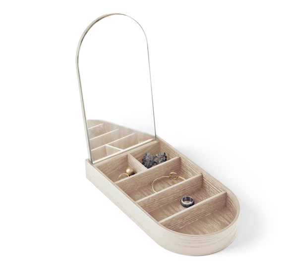 Jewellery box smykkeskrin hvit eik fra Audo Copenhagen