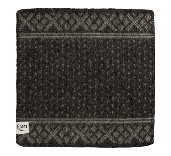 Setesdal sitteunderlag grått fra Røros Tweed