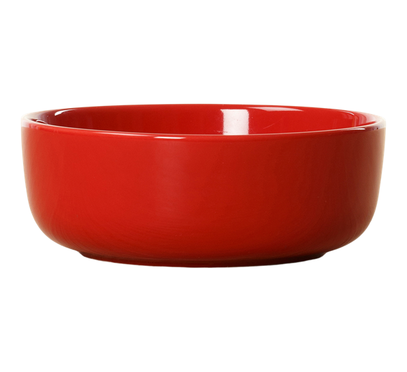 Oiva skål 4 dl rød fra Marimekko