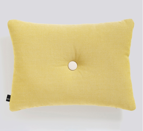 Dot Rime pute mustard fra HAY