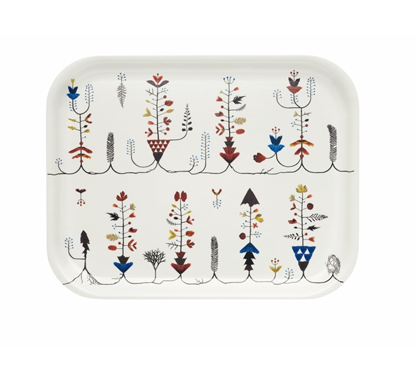 Sarjaton Brett Varpu Hvit 36X28cm fra Iittala
