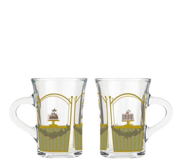 2023 jule hotdrinkglass 2-pk fra Holmegaard