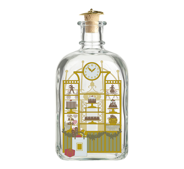 2023 juleflaske 73 cl fra Holmegaard