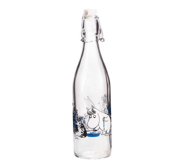 Mummi glassflaske 0,5l Blueberries fra Muurla