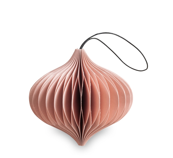 Onion dusty rose juledekorasjon Nordstjerne