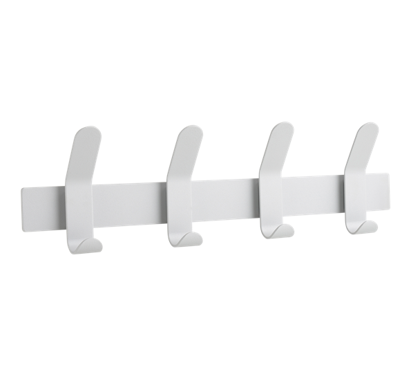 Singles knaggrekke A-Rack soft grey 11x40 cm fra Zone