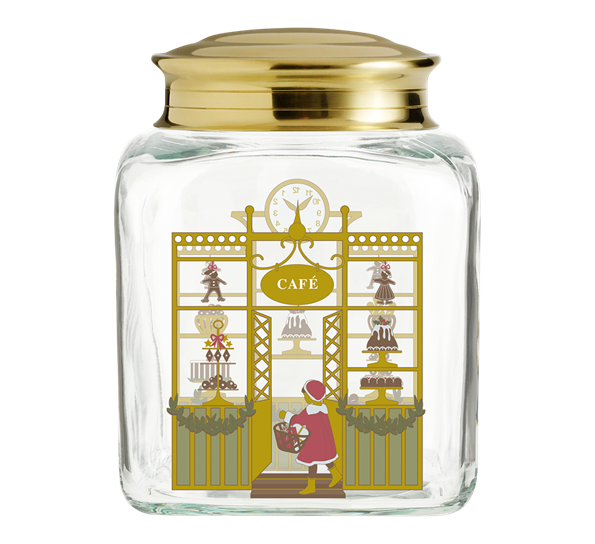 2023 julekakeglass h16 cm fra Holmegaard